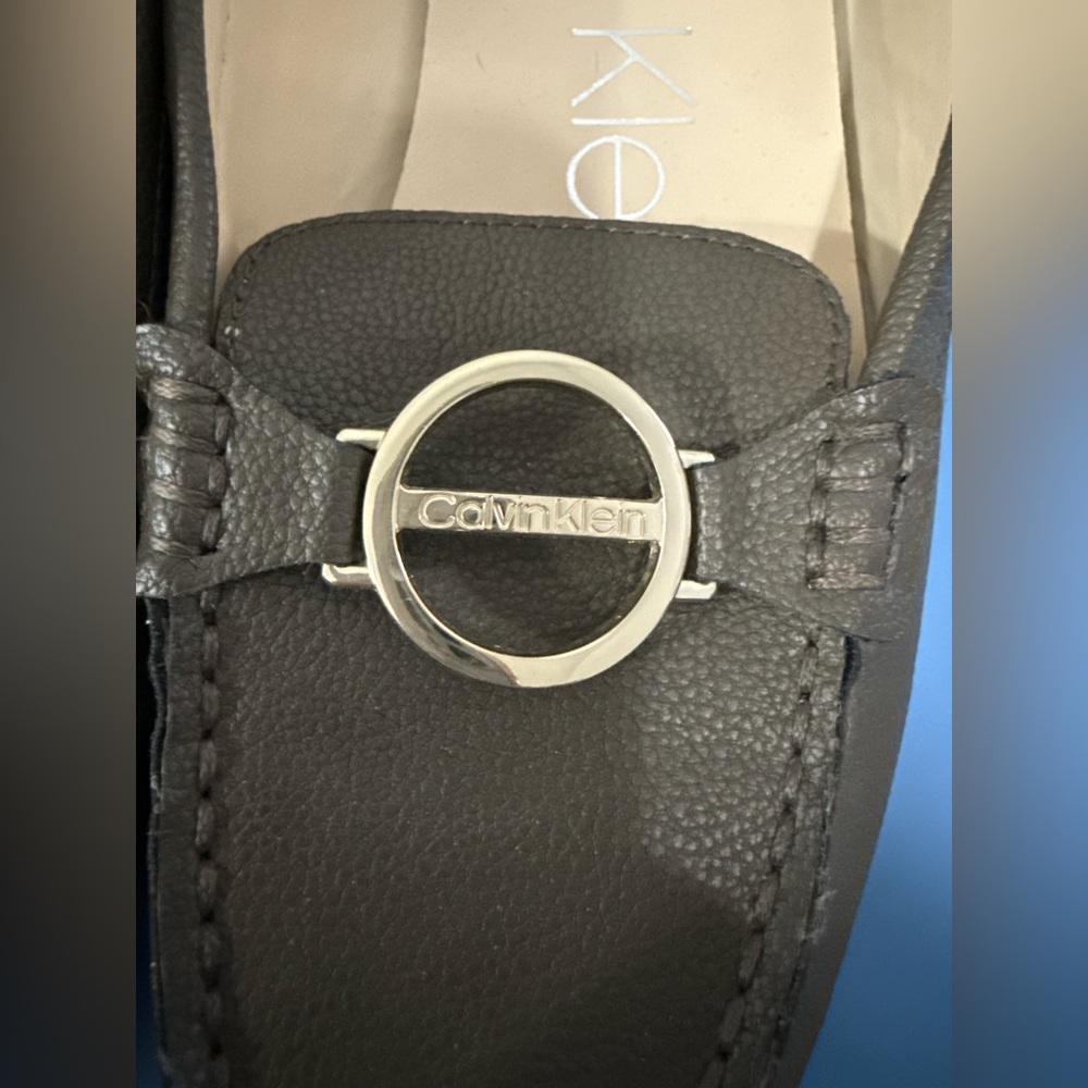Calvin Klein Women's Brown Loafers size 8.5 business casual NWT - Picture 5 of 6